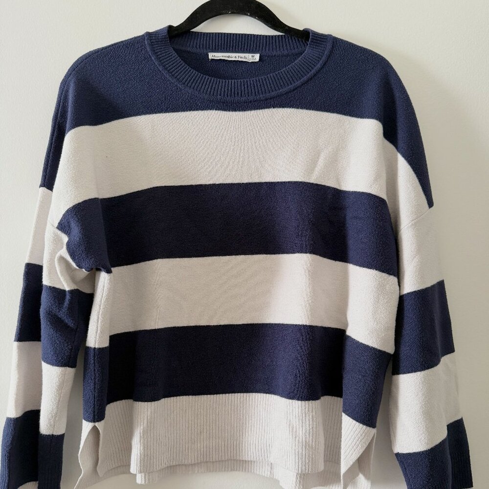 Striped abercrombie sweater